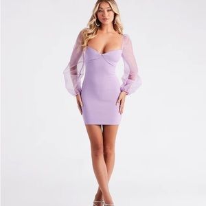 Windsor Purple Dress